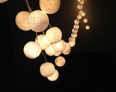 White cotton ball string lights for Patio,Wedding,Party and Decoration, fairy lights