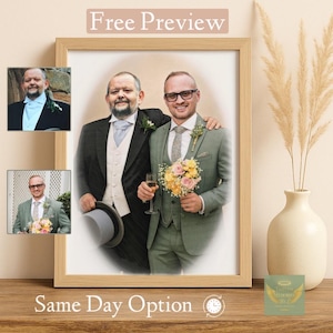 Verstorbenen geliebten Menschen zum Foto hinzufügen | Bild Gedenkstätte | Foto Merge Tribut | Fotos kombinieren | Trauer Geschenk | Digital oder gedruckt