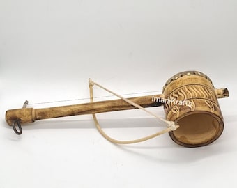 プサルタリー　37弦　弦楽器 ヴィンテージ エチオピア リラ キサール、キサール楽器、アフリカの