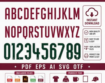 Font Typography Real Madrid 2026-2027 OTF Ai eps PDF Vector Files