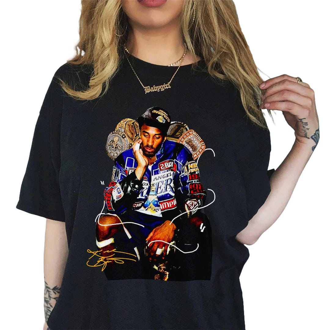 Wirelesscoverage Kobe Bryant T Shirt Vintage Kobe Bryant Rap Style
