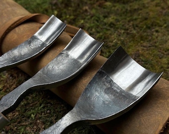 Zestaw dłut rzeźbiarskich 3-częściowy – ręcznie robiony