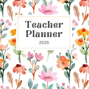 Teacher Planner 2025-2026