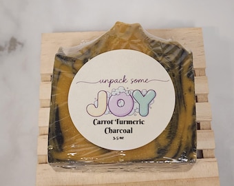 Carrot Turmeric Charcoal - Soap