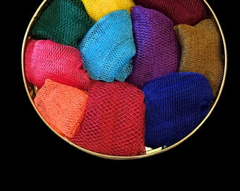 African Net Sponge with Exfoliating Knots – Imported from Abuja, Nigeria