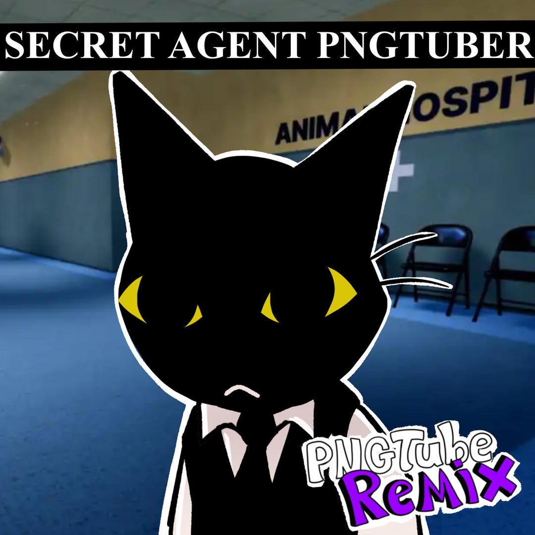 Secret Agent Animal Hospital Pngtuber Roblox - Etsy