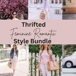 Feminine Romantic Style Clothing Bundle