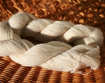 Pygora Yarn - white lace weight