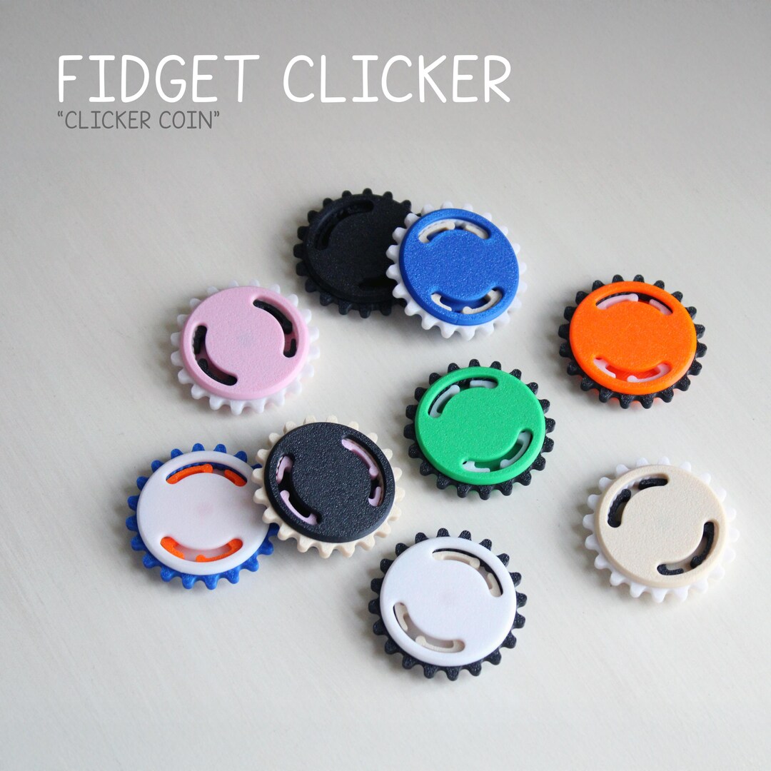 Fidget Clicker - Clicker Coin - Fidget Toy - Pack of 5 - Read ...