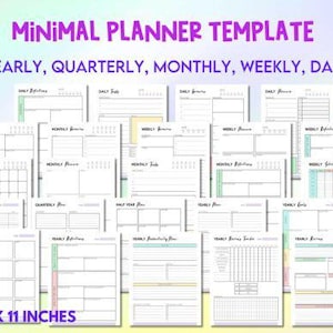 2026-2027 Planner Template
