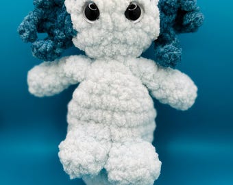 Lottie the Axolotl - Handgemaakte gehaakte stuffie - Creëer je eigen