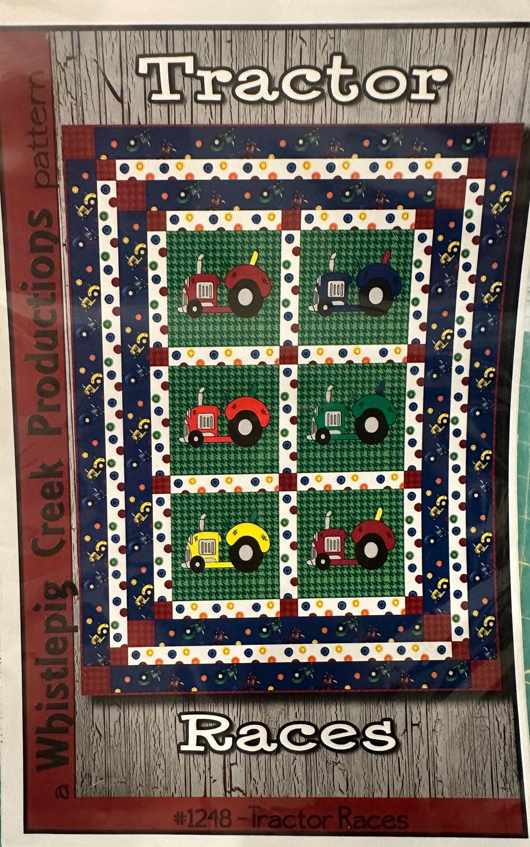 Tractor Races Pattern by Whistlepig Creek Productions - Etsy