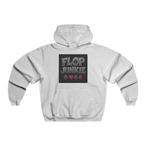 Poker Enthusiast Hoodie, Gambling Sweatshirt, Casino Lover Pullover, Card Player Gift, Men&#39;s Poker Apparel