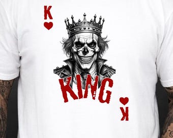 Poker Joker Tee | Graphic T-shirt, Streetwear Casino Night Shirt
