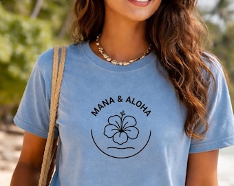 Waikiki Hawaii Vacation Shirt | Mana Aloha Tee, Tropical Island T-Shirt