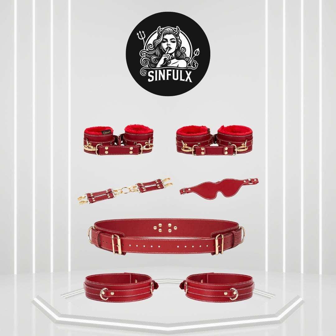 6-piece Complete BDSM Restraint Set - Etsy