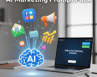 AI Marketing Prompt Pack – 20 ChatGPT Prompts for Small Business Copy & Social Media
