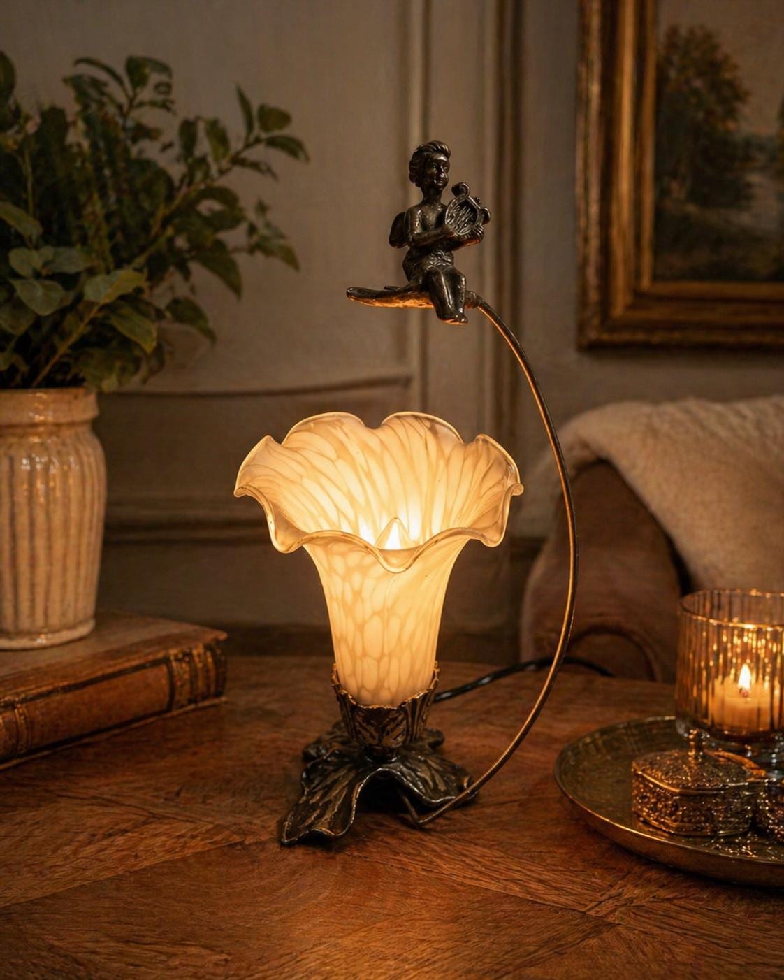Tiffanys lily lamp - Etsy 日本