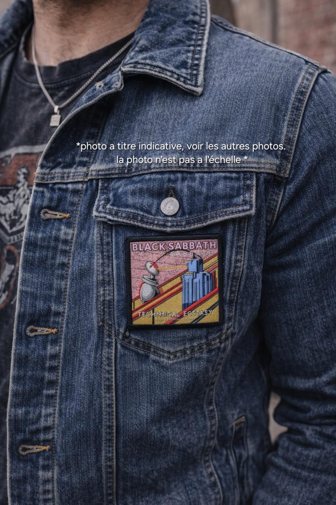 Black Sabbath Patch – Technical Ecstasy | Square Embroidered Patch ...