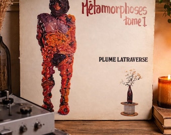 Vinilo vintage Plume Latraverse Métamorphoses I 1982 LP Quebec CBS colección de discos retro Música de Quebec
