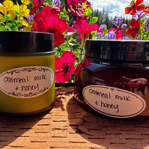 Goat milk lotion, oatmeal milk & honey