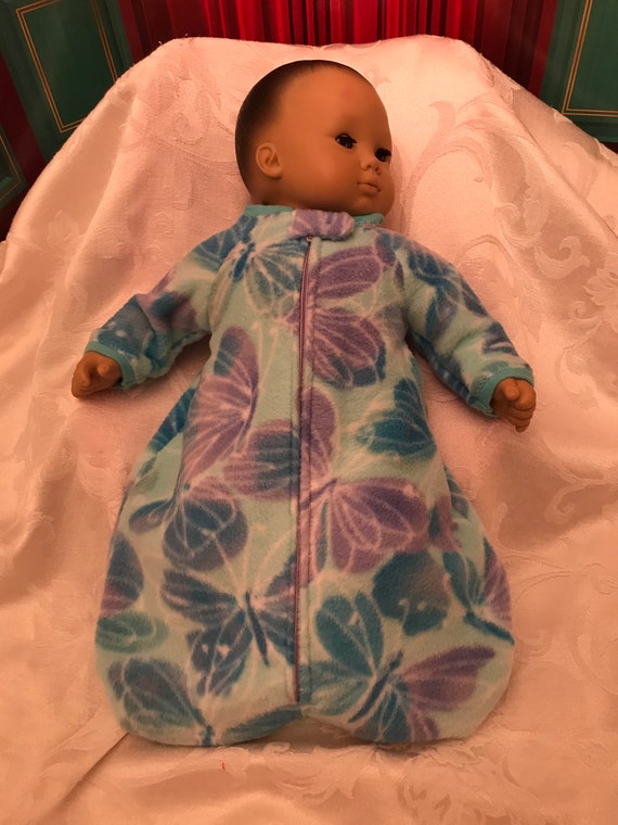 Customized Christmas Candy Cane Sweater Handmade for 15 inch Bitty Baby Doll