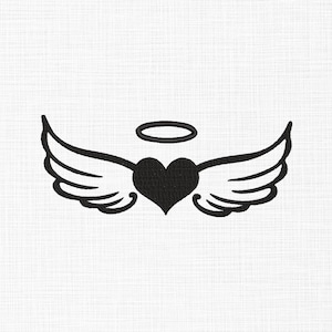 Angel Wings Embroidery Design Machine Embroidery Angels Embroidery Wings Embroidery Wings Design