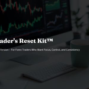 The Trader's Reset Kit™ | Cahier d'exercices imprimable sur l'état d'esprit et la concentration pour les traders du Forex (15 pages)