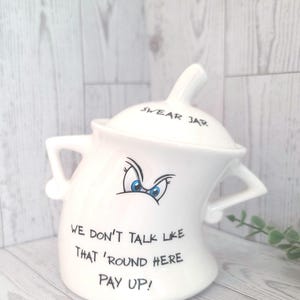 Angry Swear Jar, 10oz sassy little jar with a big attitude.