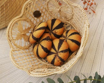 Handmade Iraca Palm Bread Baskets - Set of 3, Natural Home Decor