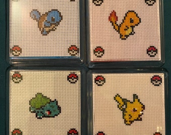 Cross-stitch Coasters