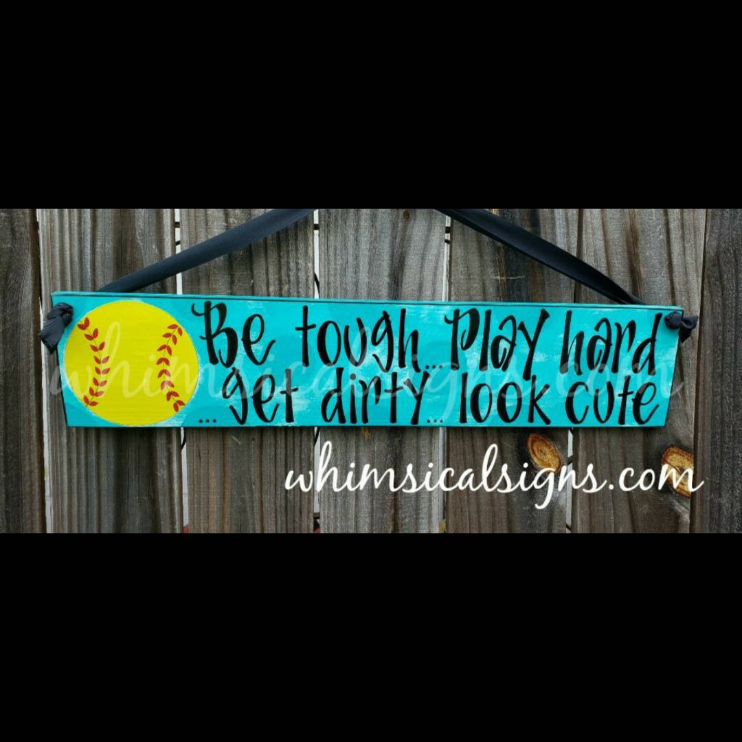 Softball Gift, Softball Decor, Fast Pitch Gift, Softball Team Gift