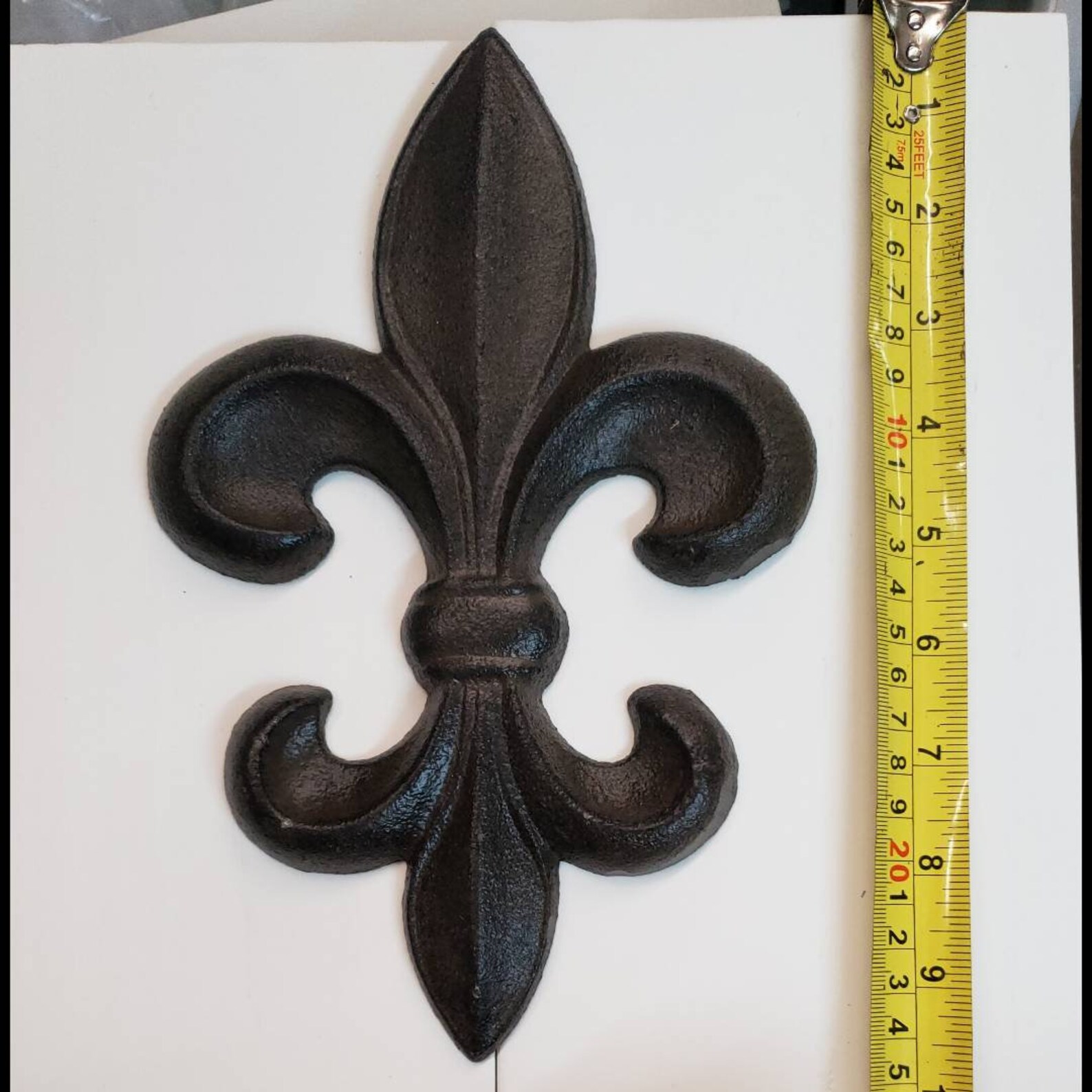 Fleurdelis wall decor cast iron New Orleans decor Fleur Etsy