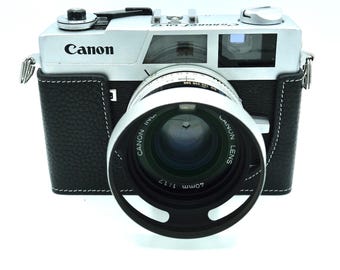 【貴重箱付】Canon canonet28 35mmフィルムカメラ レトロ Canon Canonet 28 35mm Film Rangefinder Camera With Canon