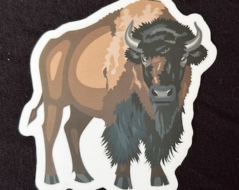 Buffalo vinyl sticker