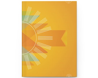 Summer solstice hardcover journal