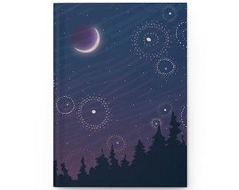 Hardcover Journal Stargazing