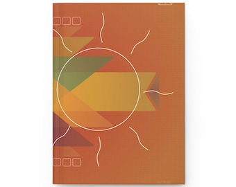 Hardcover Journal - autumn equinox design