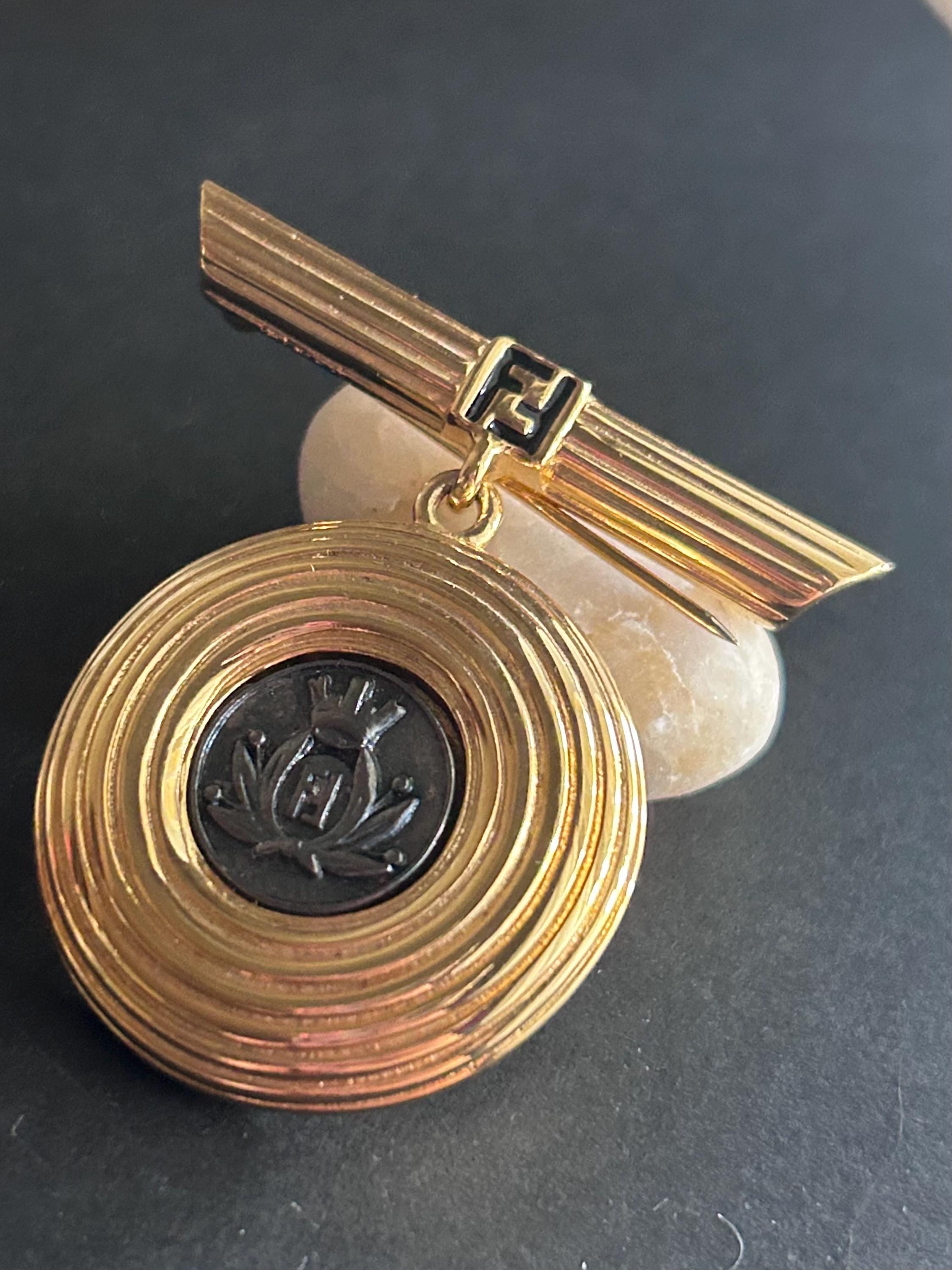 Fendi Brooch - Etsy