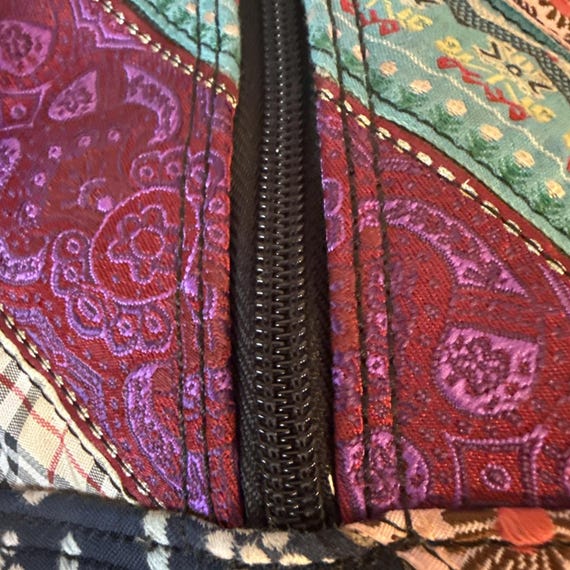 World According to Jess Patchwork Weekender Duffl… - image 6