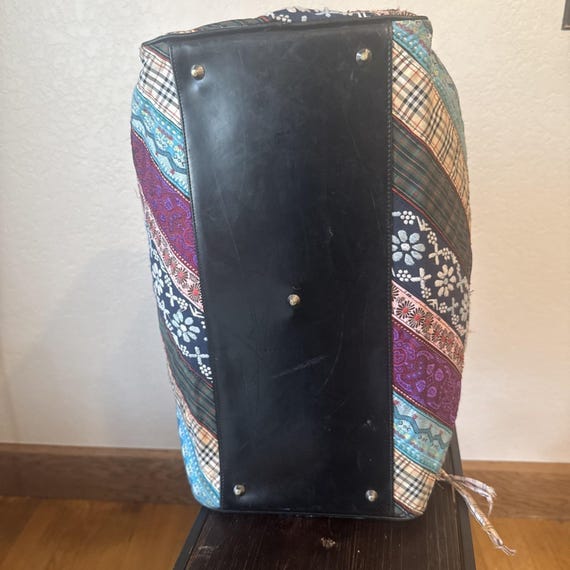 World According to Jess Patchwork Weekender Duffl… - image 4