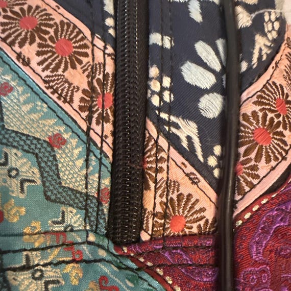 World According to Jess Patchwork Weekender Duffl… - image 7