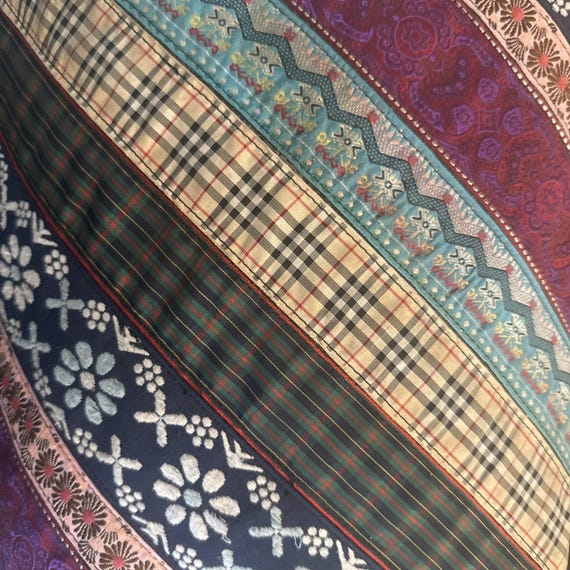 World According to Jess Patchwork Weekender Duffl… - image 13