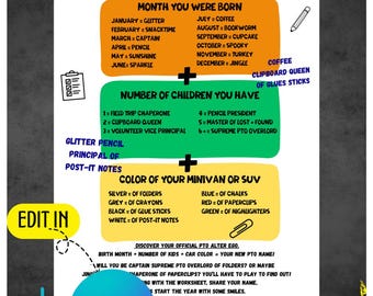 Editable PTO Icebreaker Game | Fun Back-to-School Meeting Activity | Canva + PDF