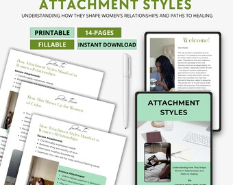Cuaderno de ejercicios sobre estilos de apego: Sanando patrones de relación para mujeres