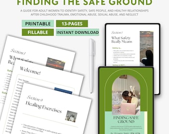 Trauma Healing Workbook for Women: Safe Relationships And Self-Trust