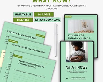 Autism And Neurodivergence Workbook for Women: Adult Diagnosis