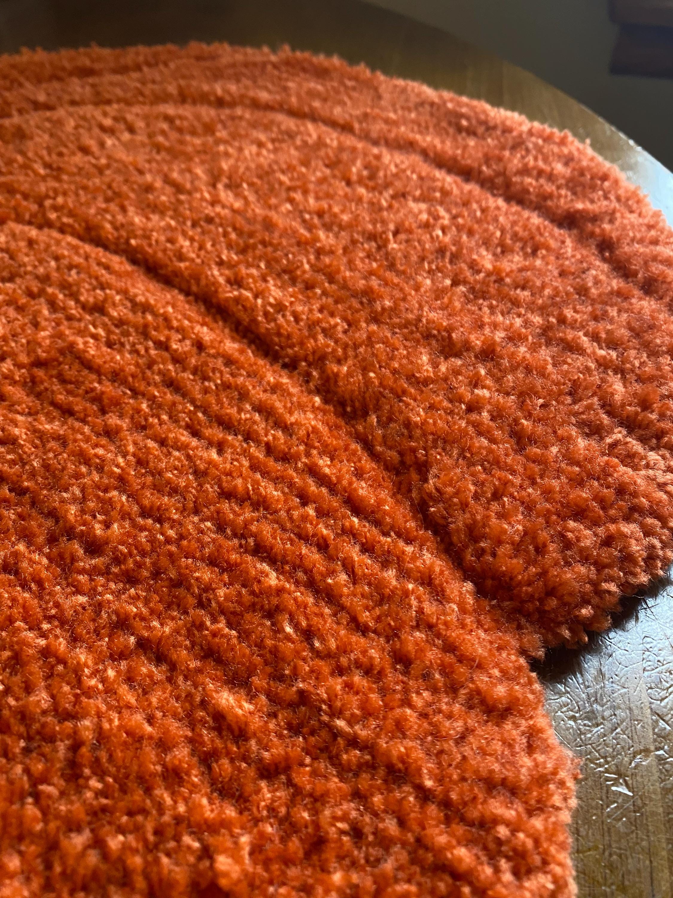 Hand-tufted Pumpkin Rug - Etsy