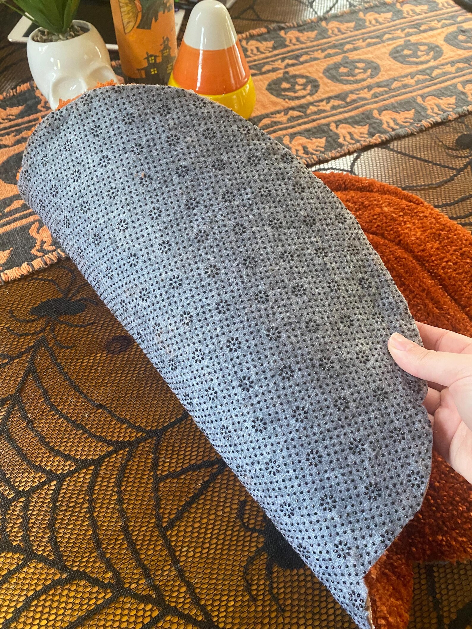 Hand-tufted Pumpkin Rug - Etsy