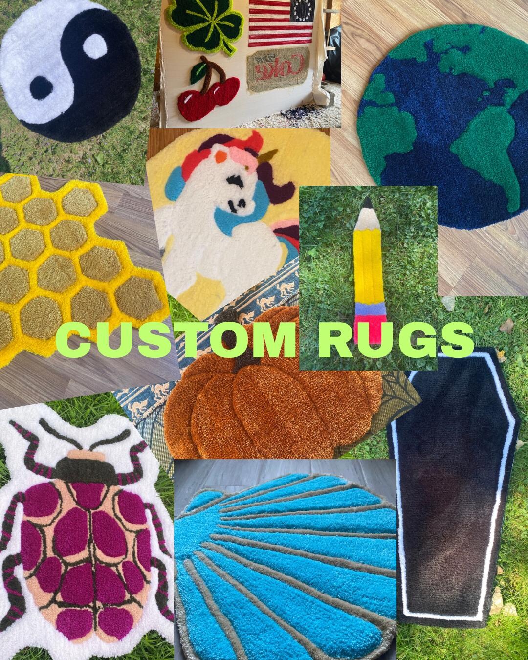 Handmade Tuft Rug Custom Tufted Rug - Etsy